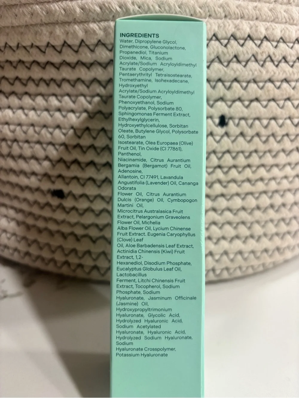 purlisse Mint Green AHA + PHA Flash Facial Exfoliating Mask